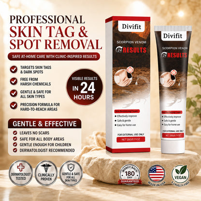 🇺🇸👨‍⚕️✨ Divifit® Scorpion Skin Care Cream | Advanced Skin Smoothing Treatment for Spots & Uneven Skin Appearance